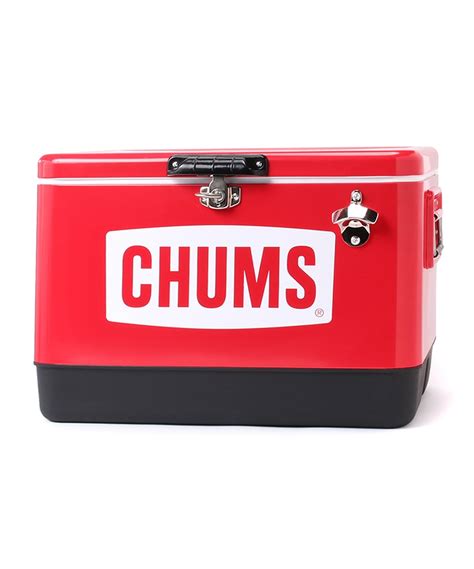 chums steel cooler box|CHUMS Steel Cooler Box 54L/チャムススチールクーラーボック .